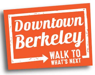 Downtown Berkeley logo Walk to what's next.